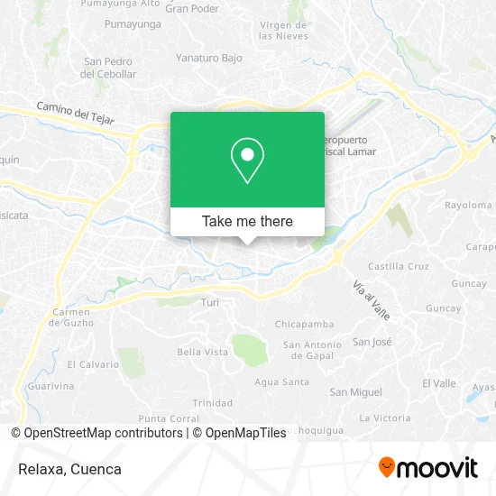 Relaxa map