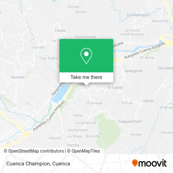 Cuenca Champion map