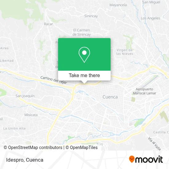 Idespro map