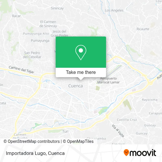Importadora Lugo map