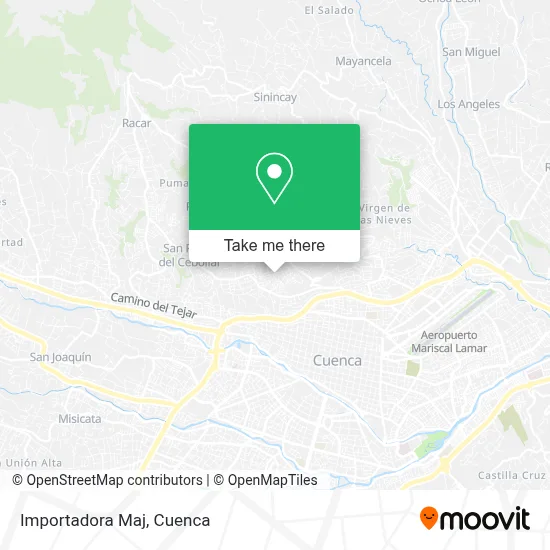 Importadora Maj map