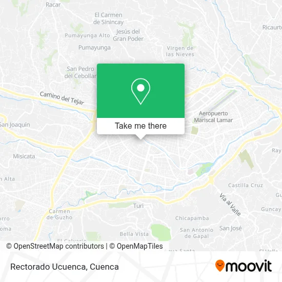 Rectorado Ucuenca map