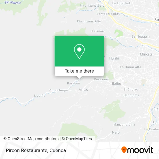 Pircon Restaurante map