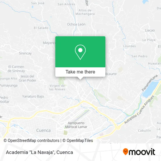 Academia "La Navaja" map