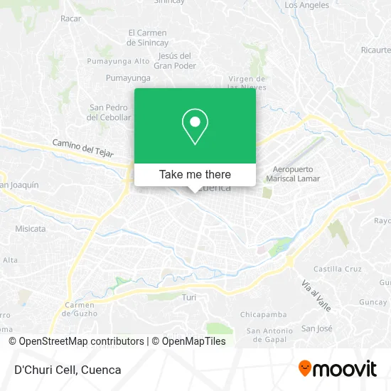 D'Churi Cell map