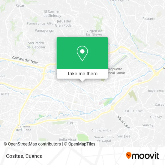 Cositas map