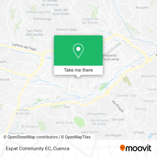 Expat Community EC map