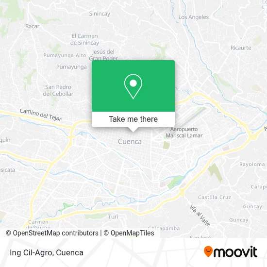 Ing Cil-Agro map