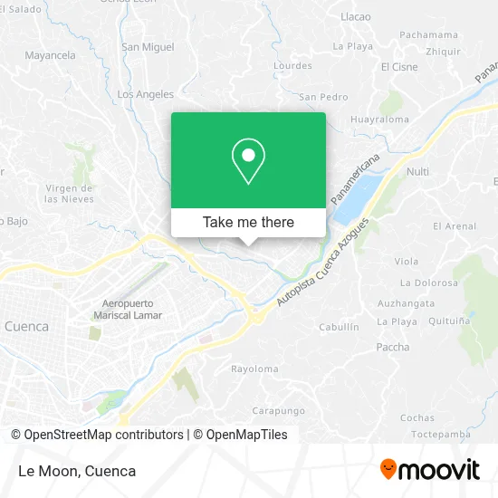 Le Moon map