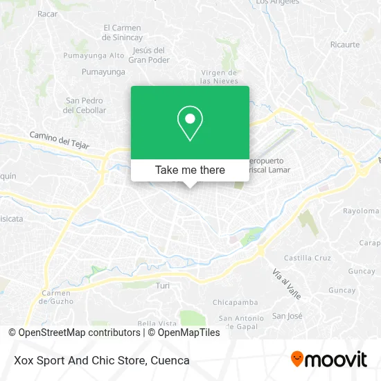Xox Sport And Chic Store map