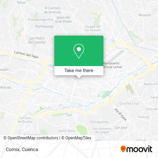 Comix map