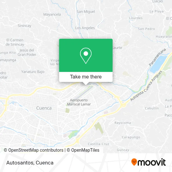 Autosantos map