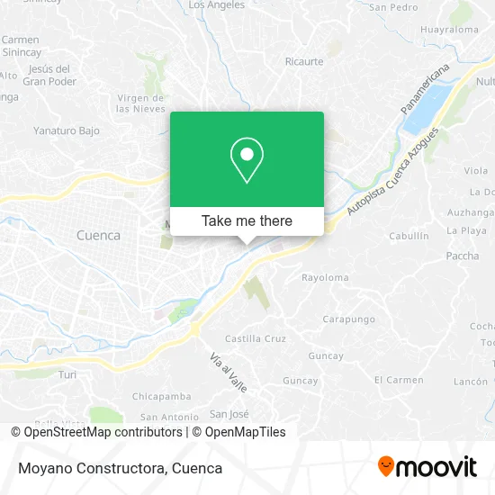 Moyano Constructora map