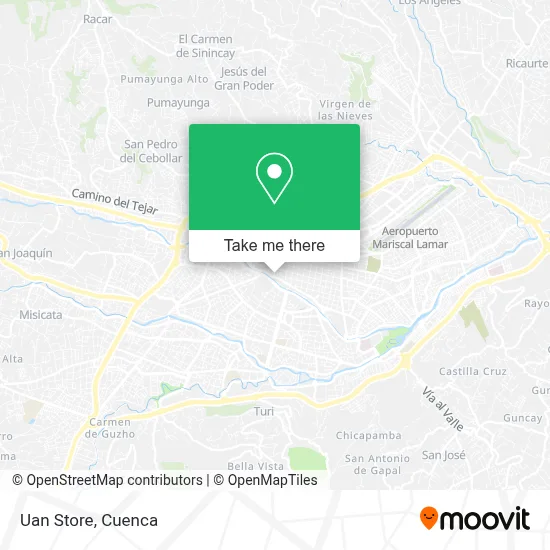 Uan Store map