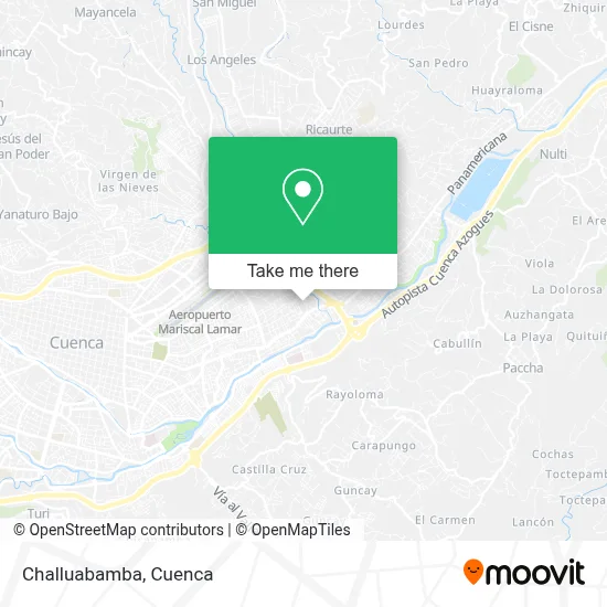 Challuabamba map