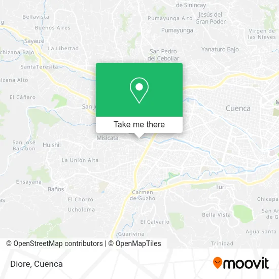 Diore map