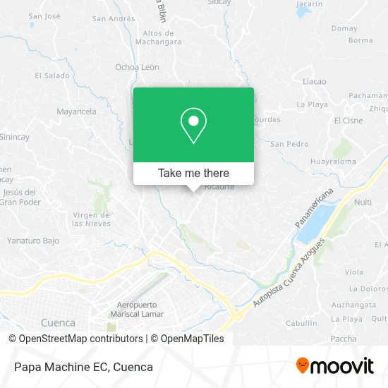 Papa Machine EC map