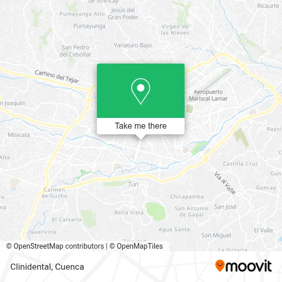 Clinidental map