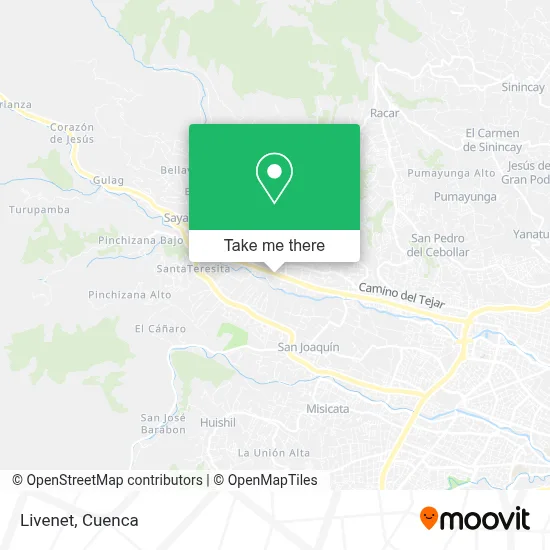Livenet map