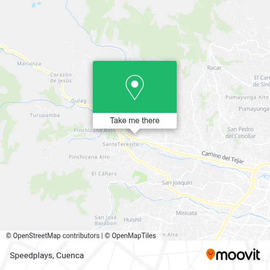 Speedplays map