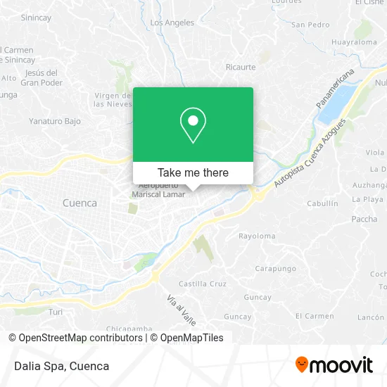 Dalia Spa map