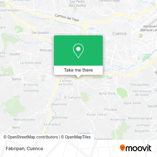 Fabripan map