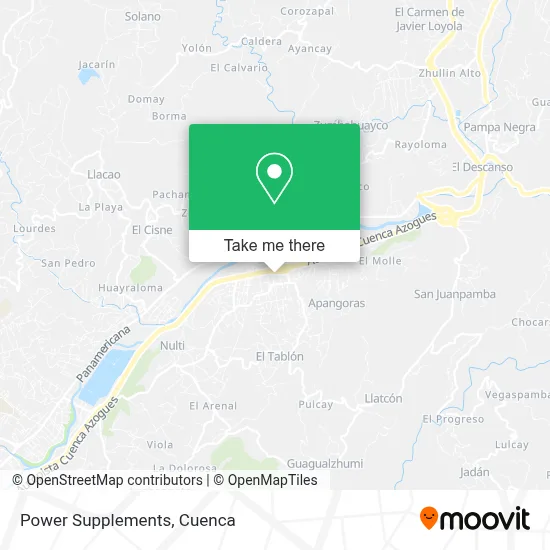 Power Supplements map