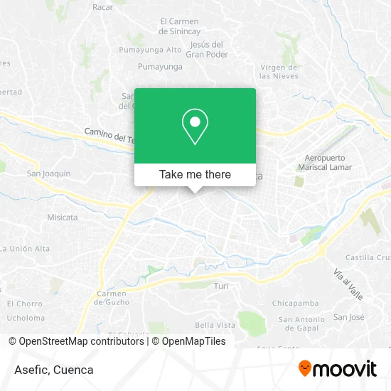 Asefic map