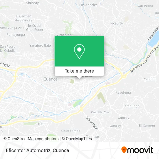 Eficenter Automotriz map
