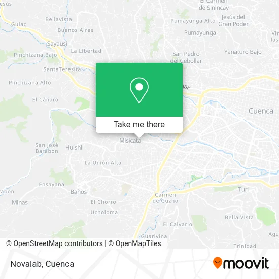 Novalab map