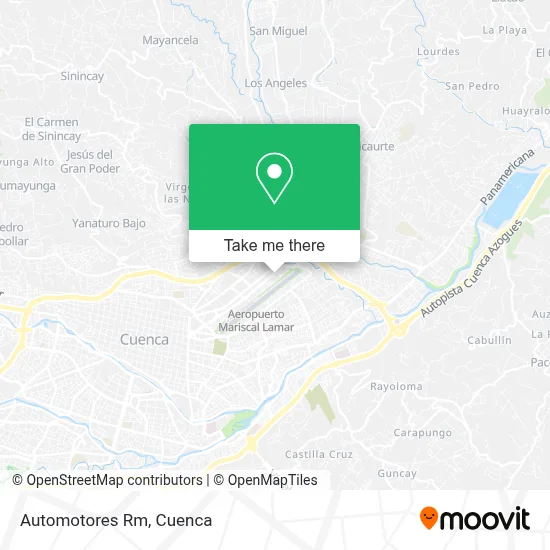 Automotores Rm map