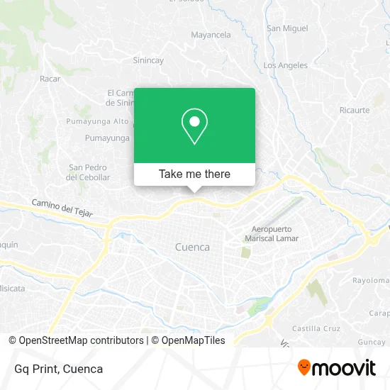 Gq Print map