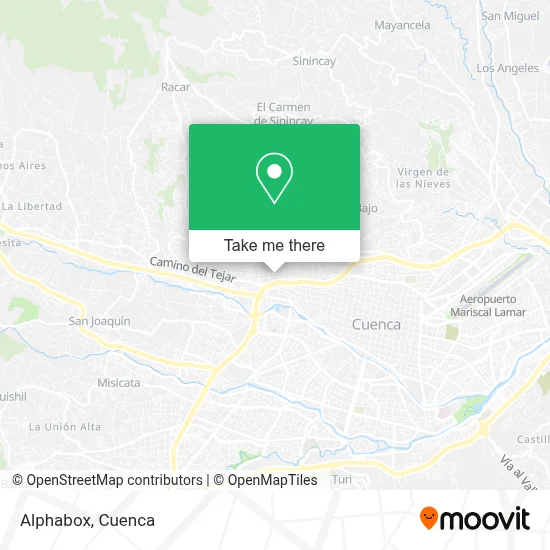 Alphabox map