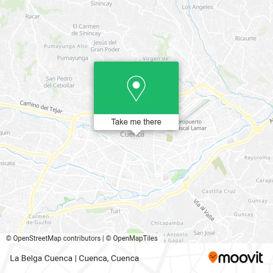 La Belga Cuenca | Cuenca map