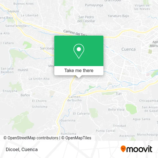 Dicoel map