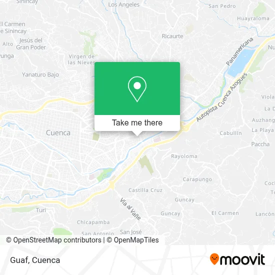 Guaf map