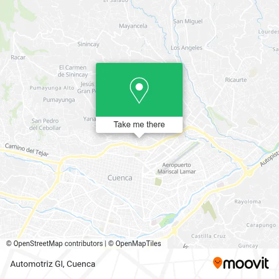 Automotriz Gl map