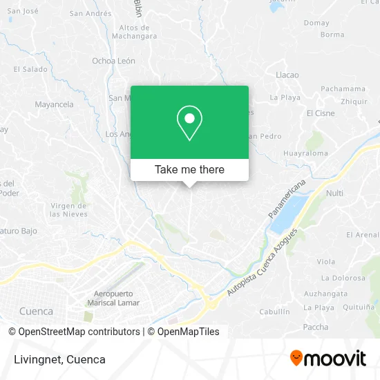 Livingnet map
