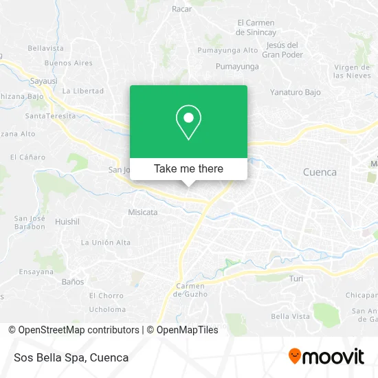 Sos Bella Spa map