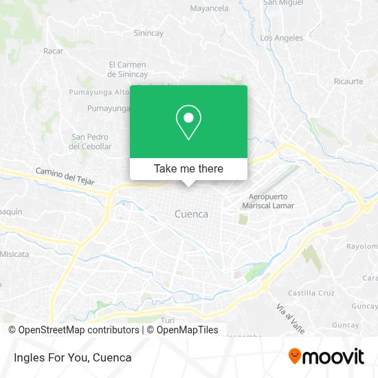 Ingles For You map