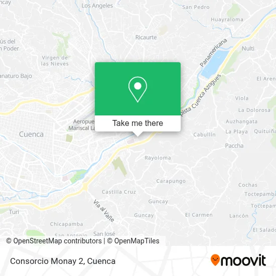 Consorcio Monay 2 map