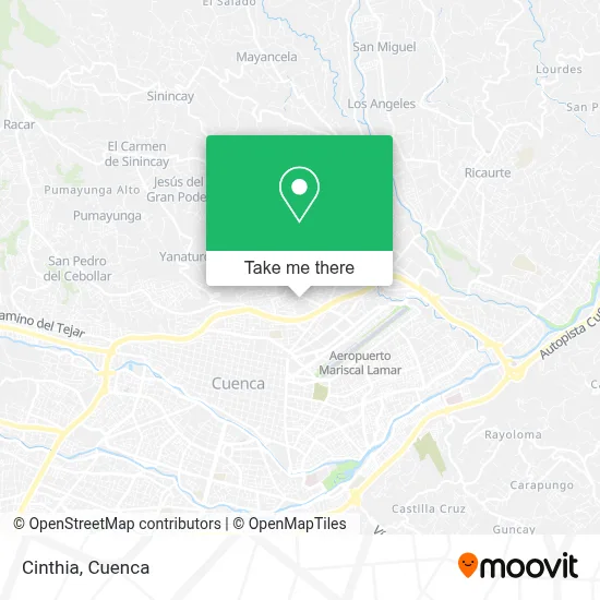 Cinthia map