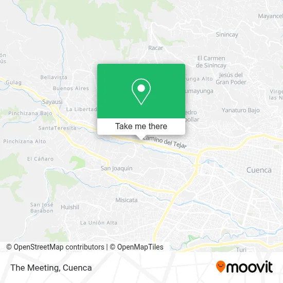 The Meeting map