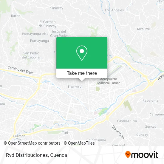 Rvd Distribuciones map