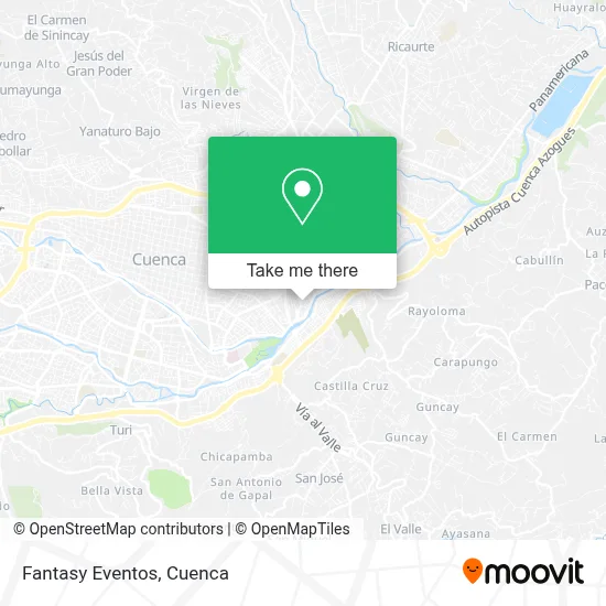 Fantasy Eventos map