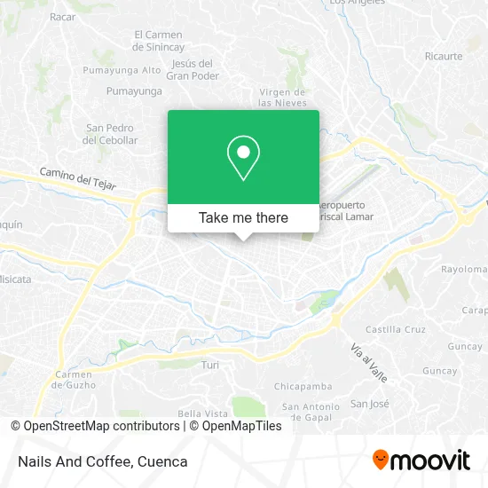 Nails And Coffee map