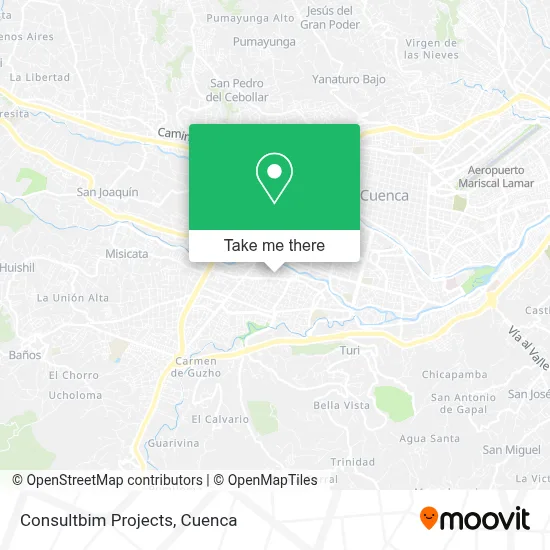 Consultbim Projects map