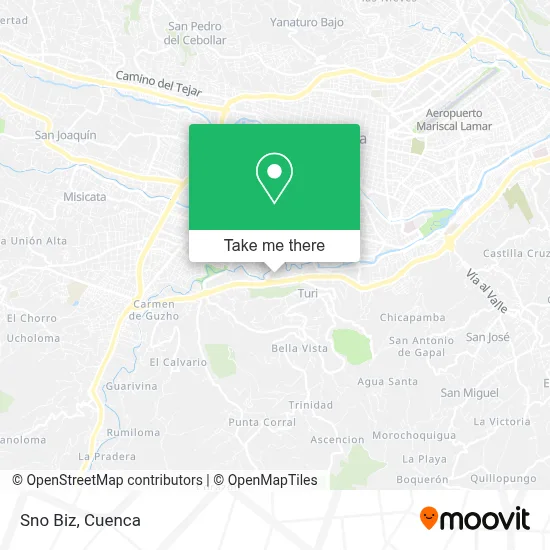 Sno Biz map