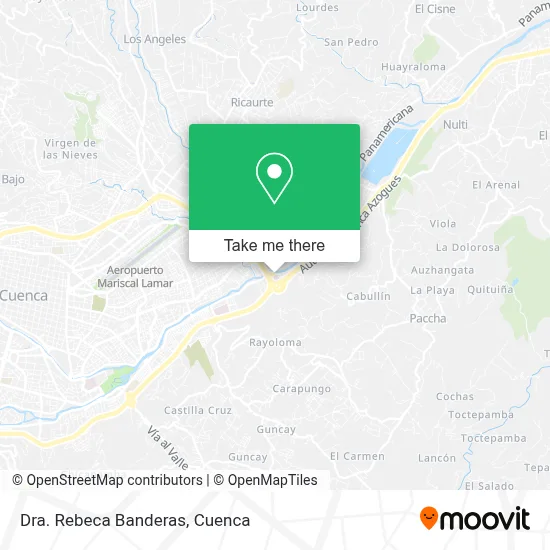 Dra. Rebeca Banderas map