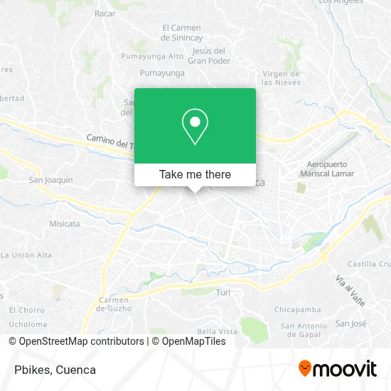 Pbikes map